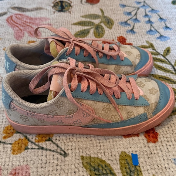 Custom Nike Blazer Low Women Sz 6 - Picture 2 of 9